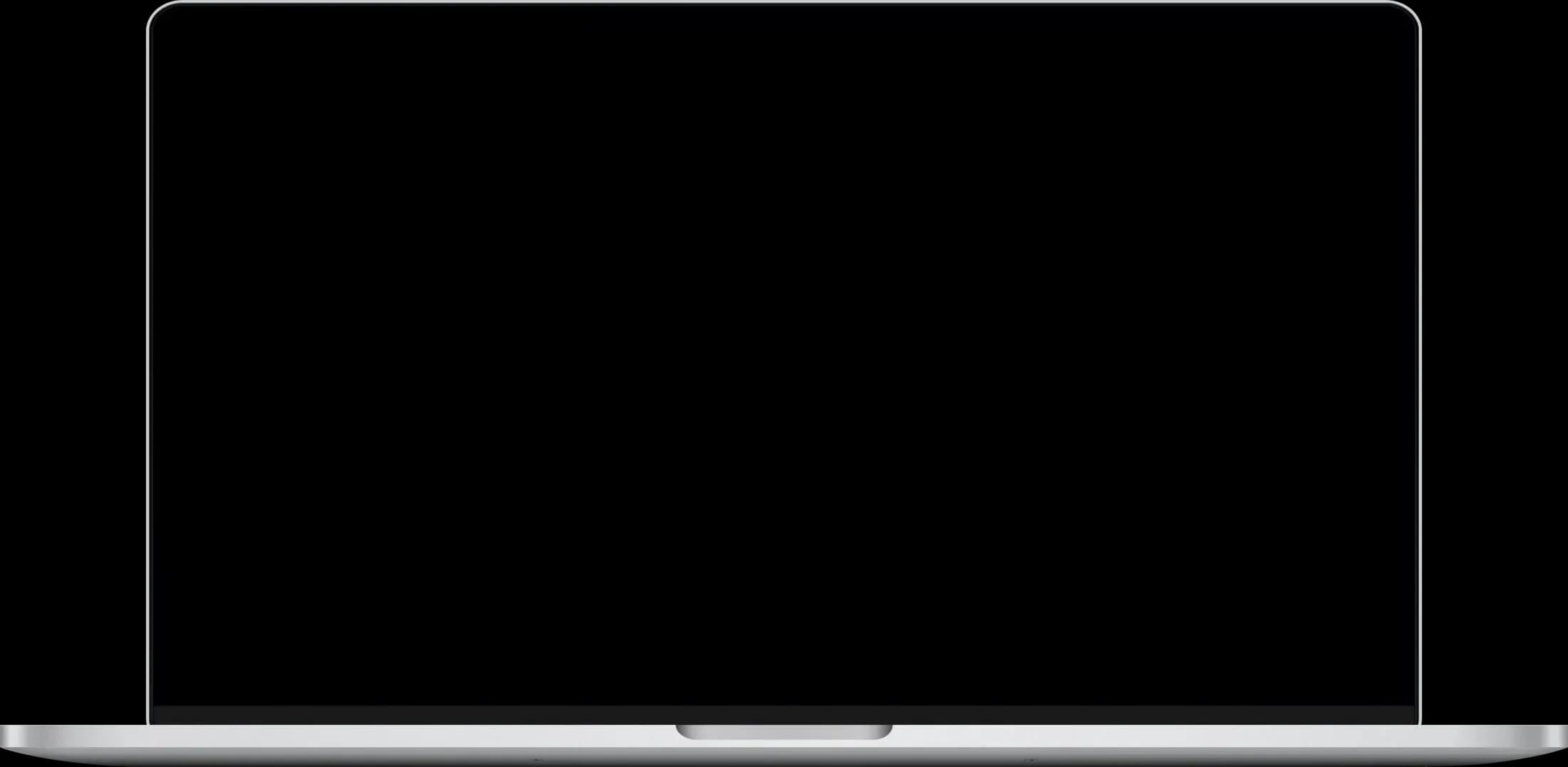 Apple MacBook Pro Silver Mockup
